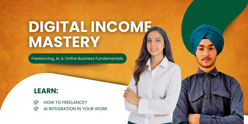 Digital Income Mastery: Freelancing, AI, and Online Business Fundamentals