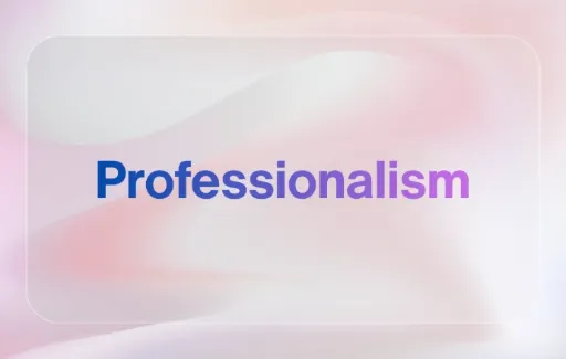 Professionalism